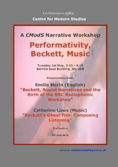 Narrative and Performativity workshop poster